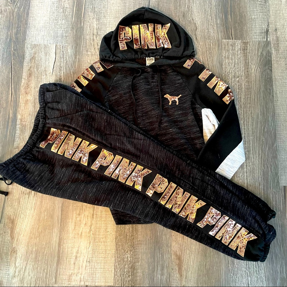 Sold!! PINK Victoria’s Secret BLING Set